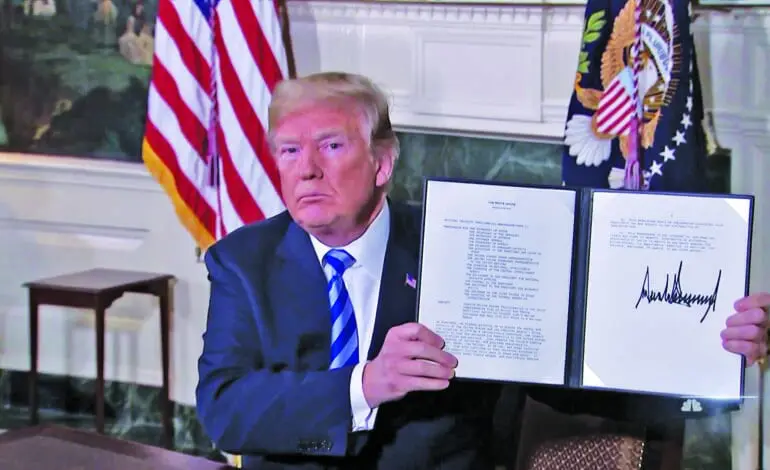 World and national leaders slam Trump for abandoning Iran nuclear deal