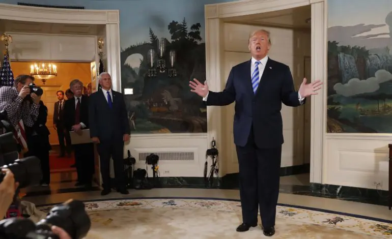 Michigan, world leaders slam Trump for abandoning Iran nuclear deal