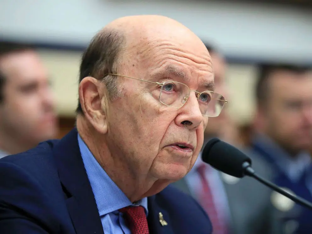 Commerce Secretary Wilbur Ross,