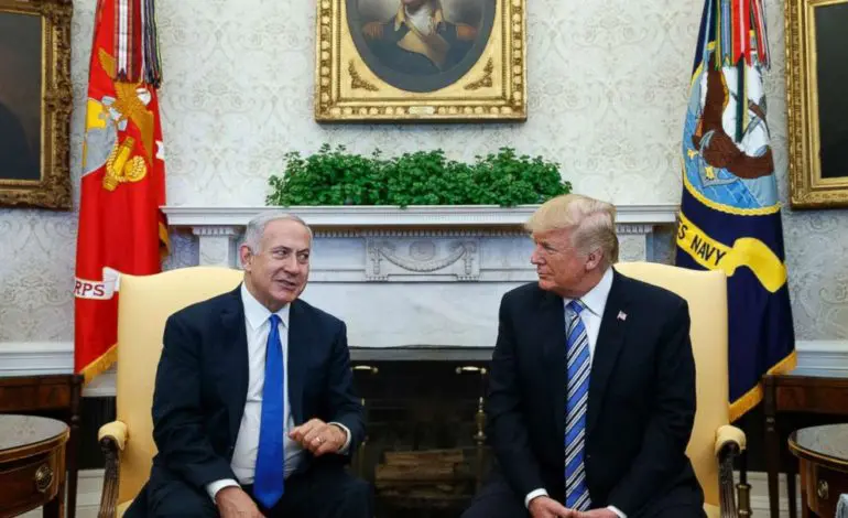 Trump congratulates Netanyahu: "U.S. with you and Israel all the way!"