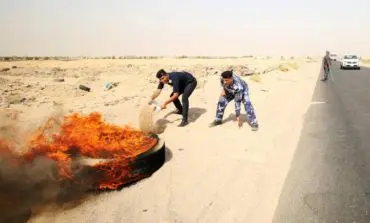 Iraqi police disperse protesters outside Zubair oilfield as unrest grows