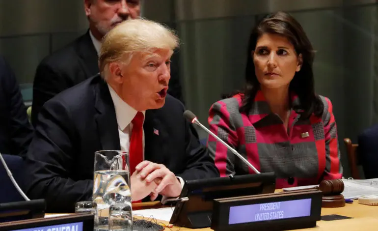 U.S. Ambassador to United Nations Nikki Haley resigns