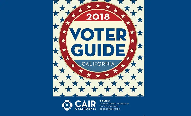 CAIR of California publishes statewide voter guide for Muslims