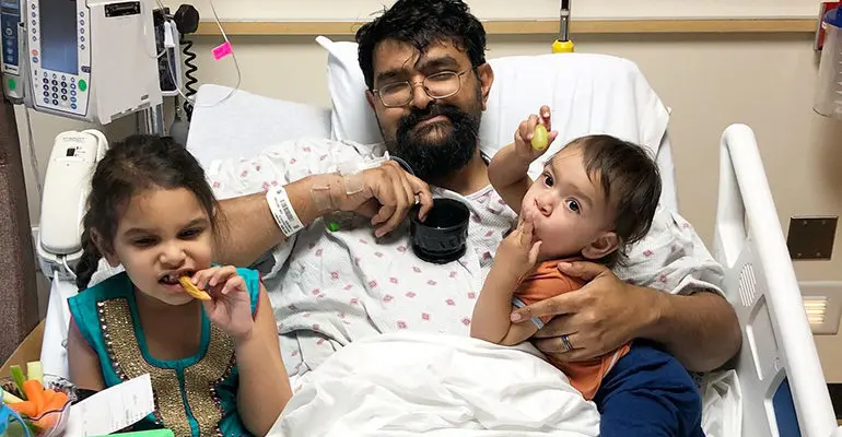 Busy caring for others, doctor misses signs he developed rare form of cancer