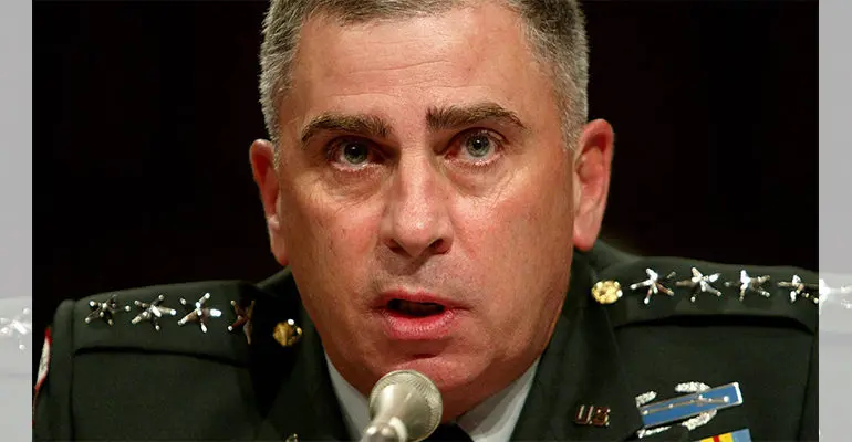 Trump nominates retired general John Abizaid as U.S. ambassador to Saudi Arabia