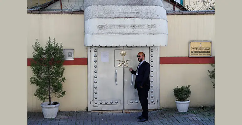 U.S. imposes sanctions on Saudi officials for Khashoggi killing