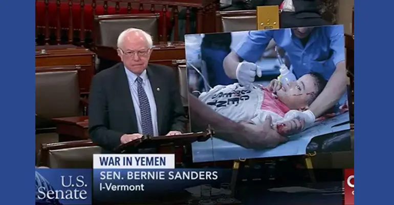 Senate votes 63-37, advances measure to end U.S. support for Saudi war on Yemen