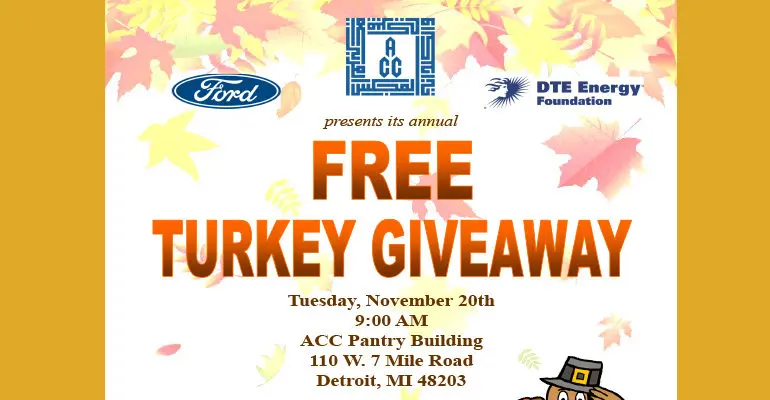 ACC to distribute 320 turkeys to region's most needy