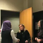 U.S. Rep. Debbie Dingell attends s public seminar on domestic violence in Dearborn. Photo: AAHI