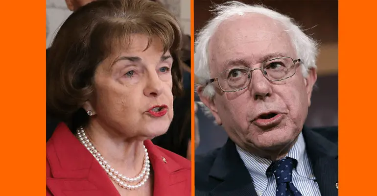 Senators Sanders and Feinstein oppose pending bill criminalizing boycotts of Israel