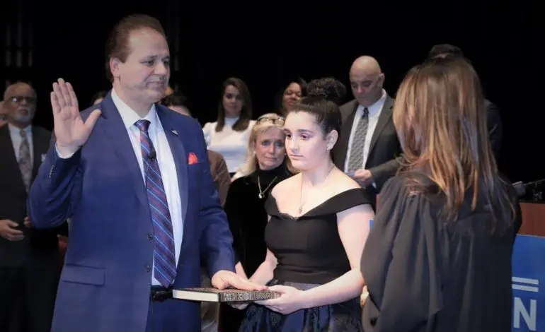 New Wayne County Commissioner Sam Baydoun ready to serve after public swearing-in ceremony