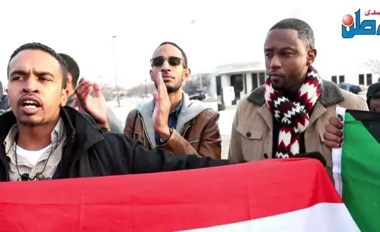 Sudanese Americans protest "genocidal" president, prepare for rally in Washington, D.C.