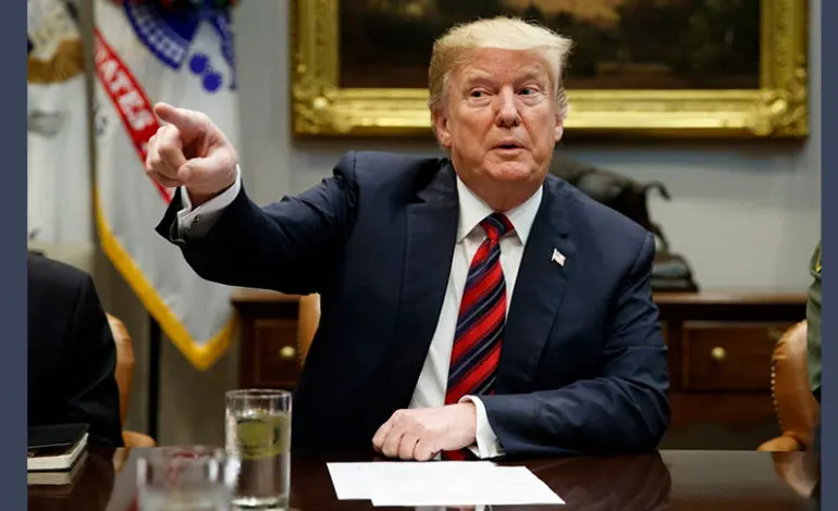 Trump vows 'VETO!' after bipartisan Senate rebuke on wall