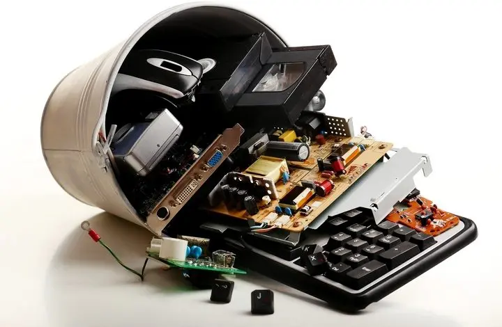 Recycle or donate your old electronics