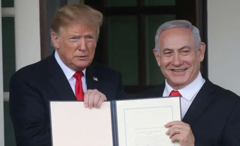 Netanyahu: Israel to name new town on Golan after Trump