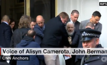 Julian Assenge forcibly removed from Ecuadorian embassy, arrested in London