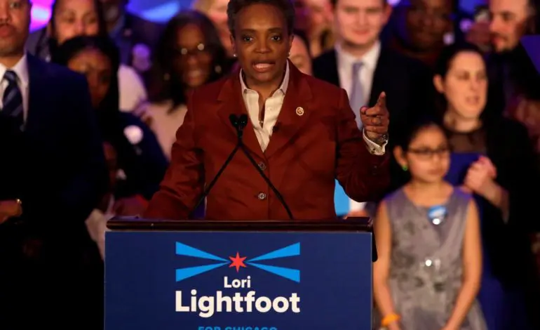 Historic victory in Chicago as city elects first-ever Black, female mayor