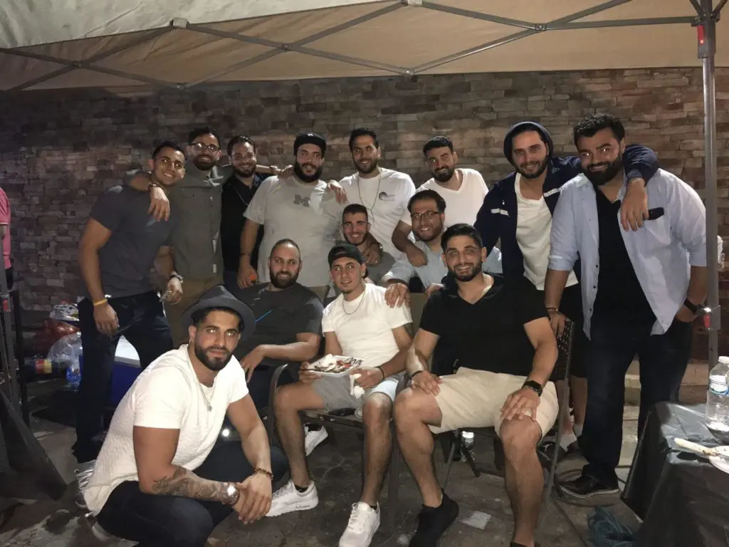 Attendees congregating at Ramadan Food Festival in Dearborn Heights 2018