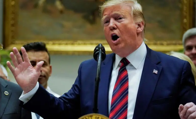 Trump urges Iran to talk over nuclear program, cannot rule out military action