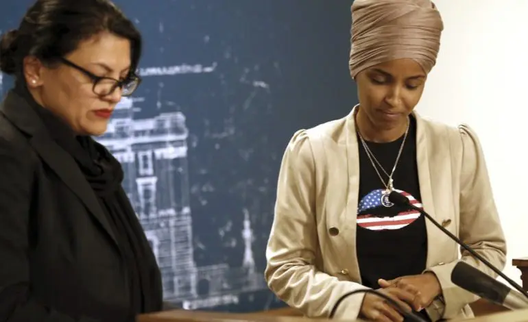 Tlaib and Omar hold press conference about Netanyahu’s travel ban