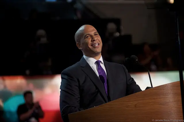 2020 presidential candidate Cory Booker says he went to Senate to defend Israel