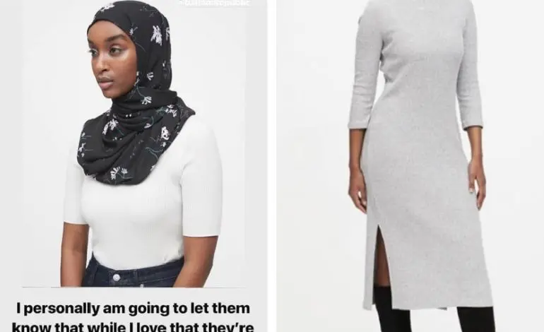 Banana Republic questioned over portrayal of new line of hijabs