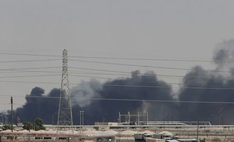 Oil prices jump nearly 15% after attack on Saudi facilities