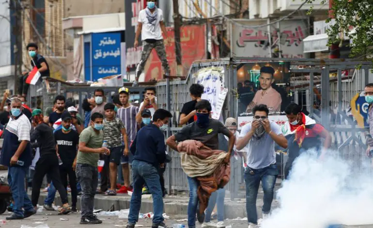 Iraqis defying bloody crackdown, continue protesting against government corruption and dire living conditions