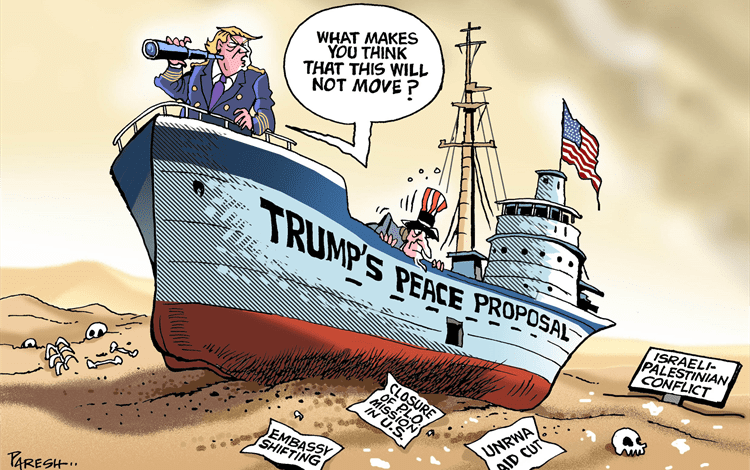 Trump’s Israel-Palestine “peace” plan violates international law