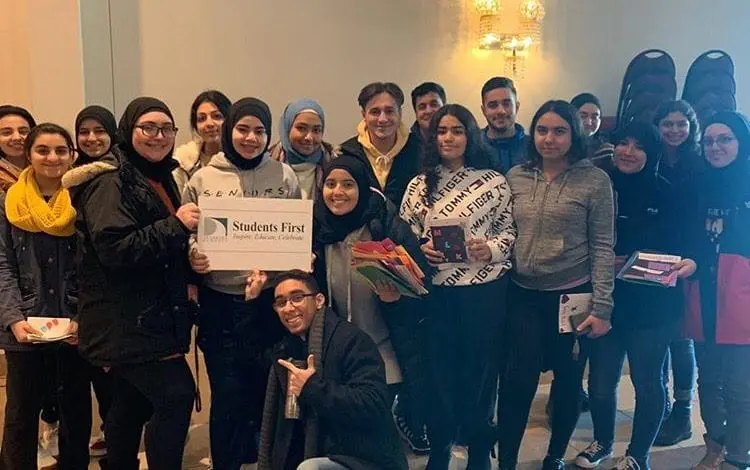 Dearborn Public Schools students hold Martin Luther King Day of Service