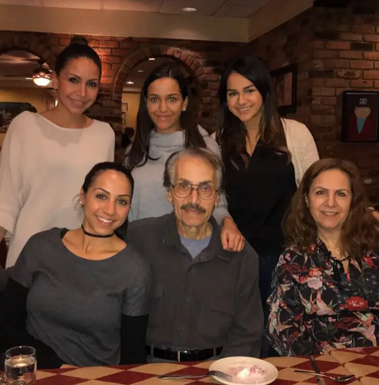 Ahmad Berry with his wife and four daughters.
