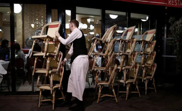 France closes shops, restaurants, tells residents to stay home