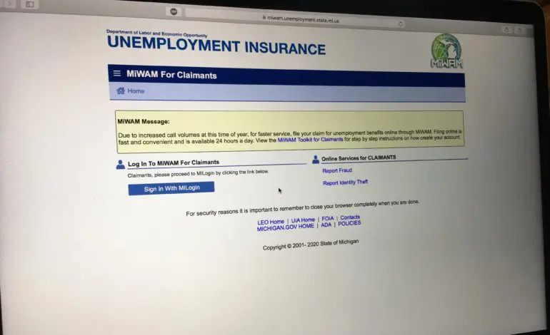 Up to 59 weeks of extended unemployment benefits announced for Michigan