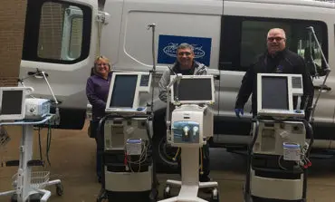 HFC provides life-saving ventilators, medical supplies to local hospitals