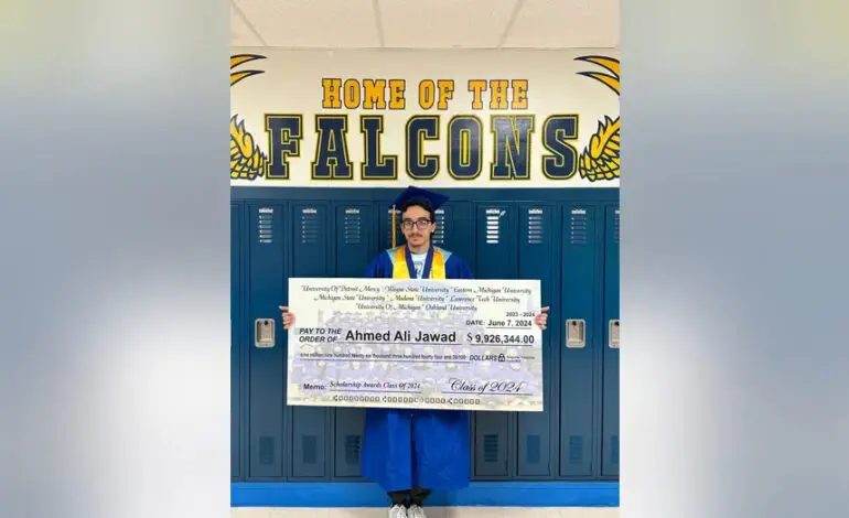 Dearborn Heights student earns nearly $10 million in scholarship money