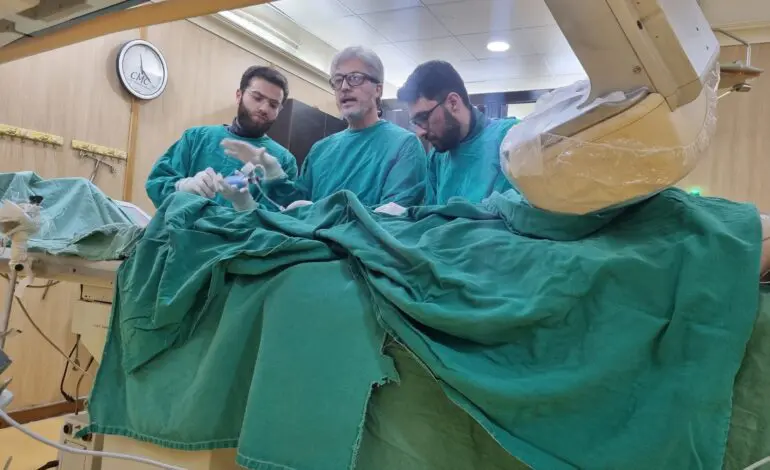 Dr. Khaldoon Alaswad returns to Syria for medical mission 15 years after threat of arrest