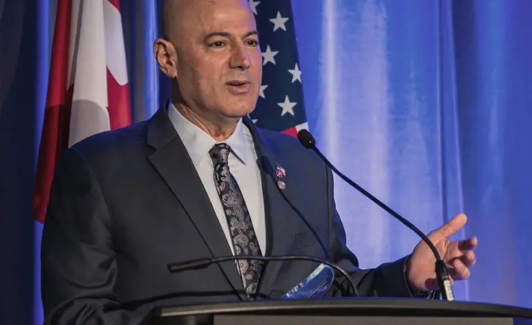 Dearborn Heights Mayor Bill Bazzi honored by International Great Lakes-Saint Lawrence Cities Initiative