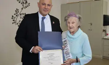 Dearborn Heights Mayor Bill Bazzi celebrates resident's 100th birthday