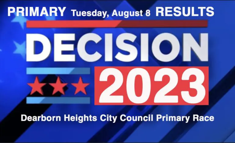 Dearborn Heights primary: Four Arab Americans out of six candidates advance to the general election in November