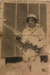 Peter Essa Chaldean American and World War II Veteran Photo Courtesy of his daughter Teresa Essa