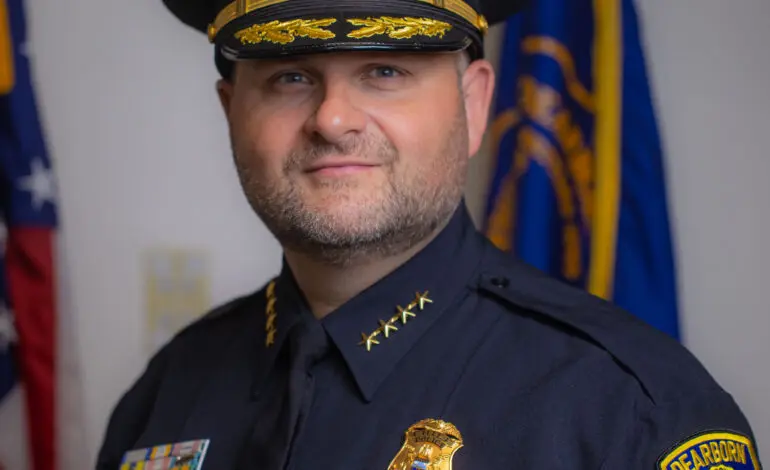 Chief Shahin outlines new plan for public safety in Dearborn