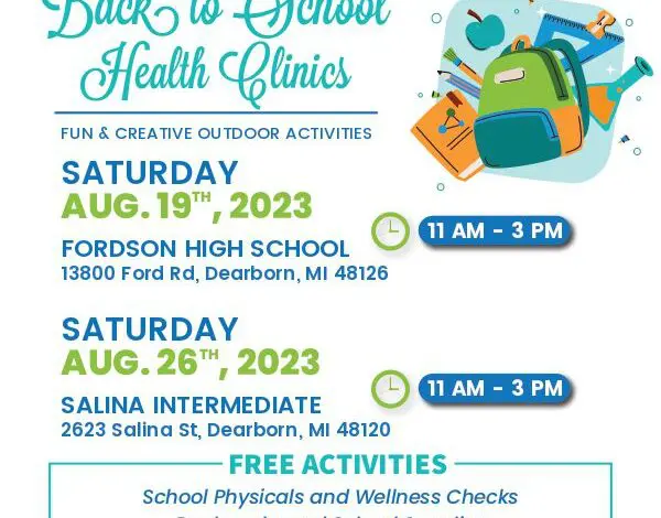 C-ASSIST offering free back-to-school health clinics in August