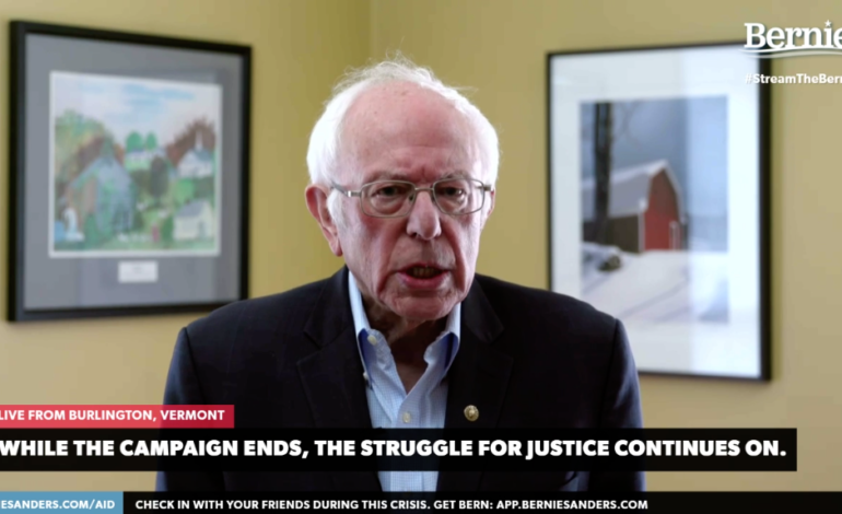 Sanders suspends campaign, address supporters on Wednesday