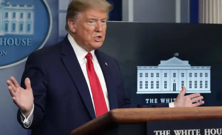 Trump halts World Health Organization funding, says administration will review its response to coronavirus pandemic