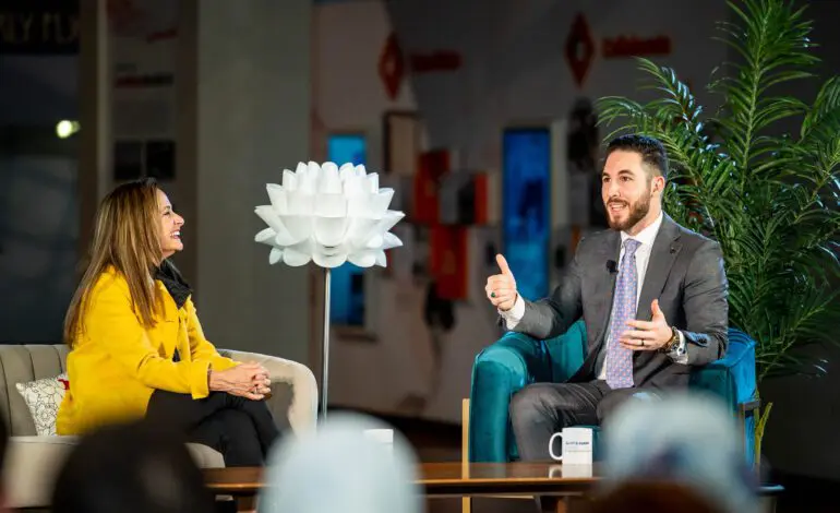 Dearborn Mayor Abdullah Hammoud announces the city’s collaboration with Google
