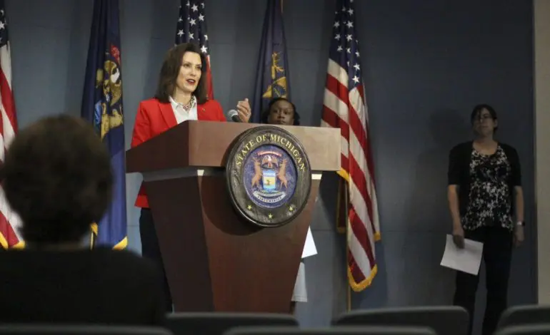 Whitmer says possible short-term extension of stay-at-home order is needed, highlights improved numbers within the state