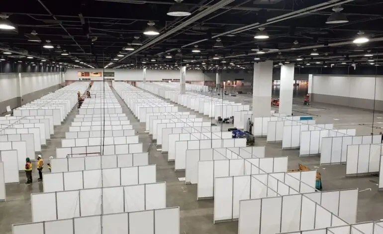 Detroit's TCF Center field hospital is "officially closed down"