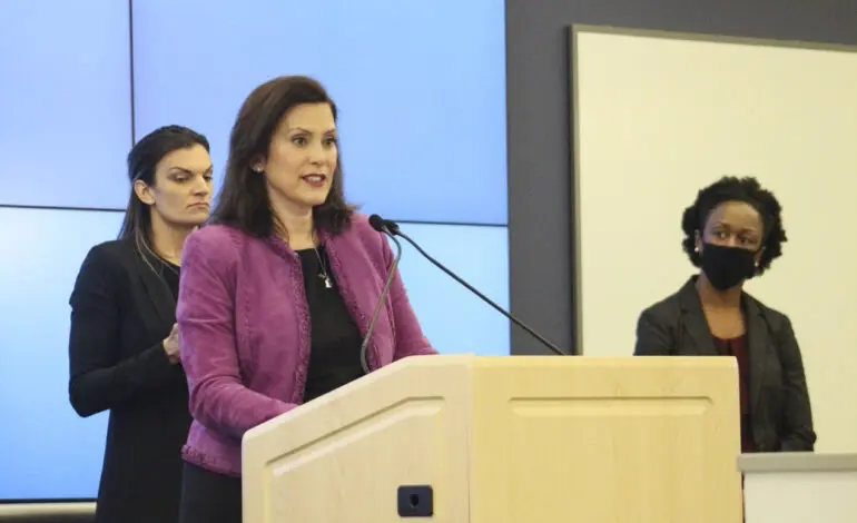 Whitmer announces process to chart path for the safe reopening of schools