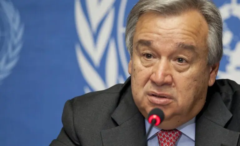 U.N. chief, European and U.S. lawmakers call on Israel to ditch West Bank annexation plan