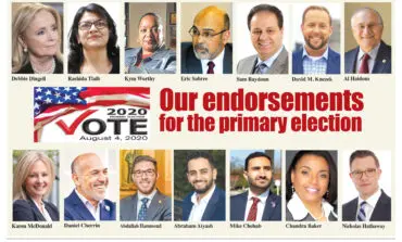 The Arab American News endorsements for the August 4 primary election